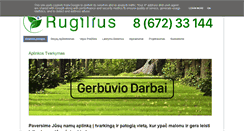 Desktop Screenshot of gerbuvio-darbai.lt
